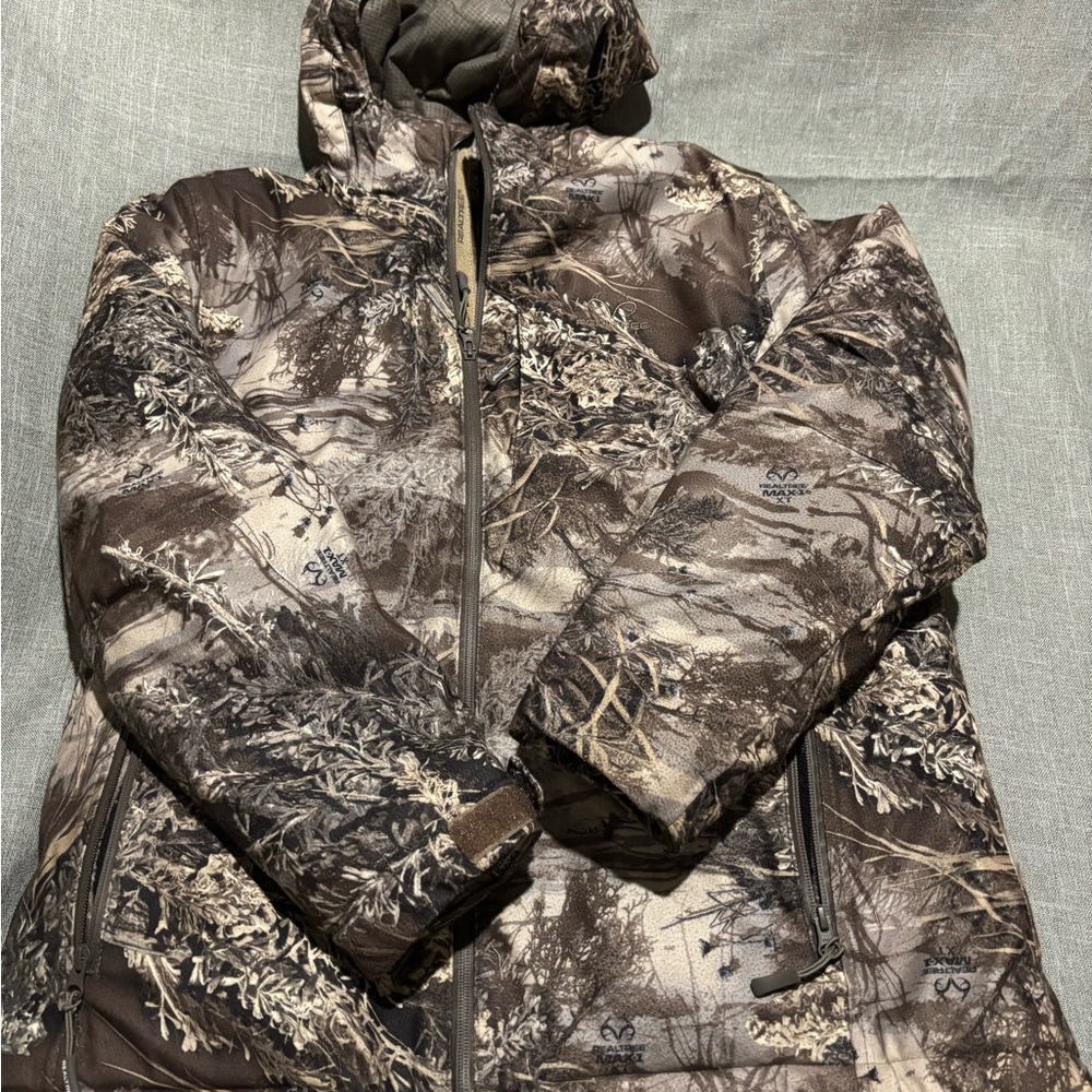 Realtree Camouflage Jacket - Brown and Tan